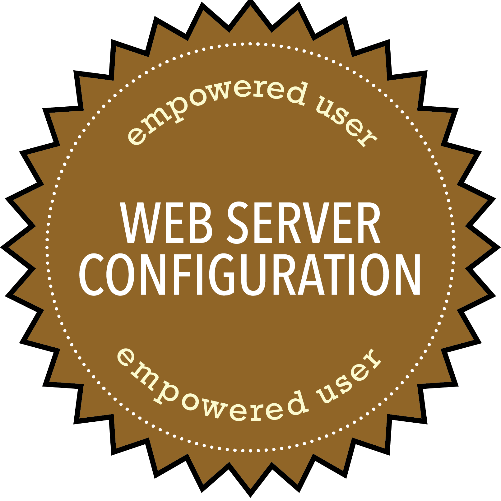 Empowered User Web Server Configuration