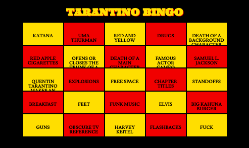 tarantino bingo header